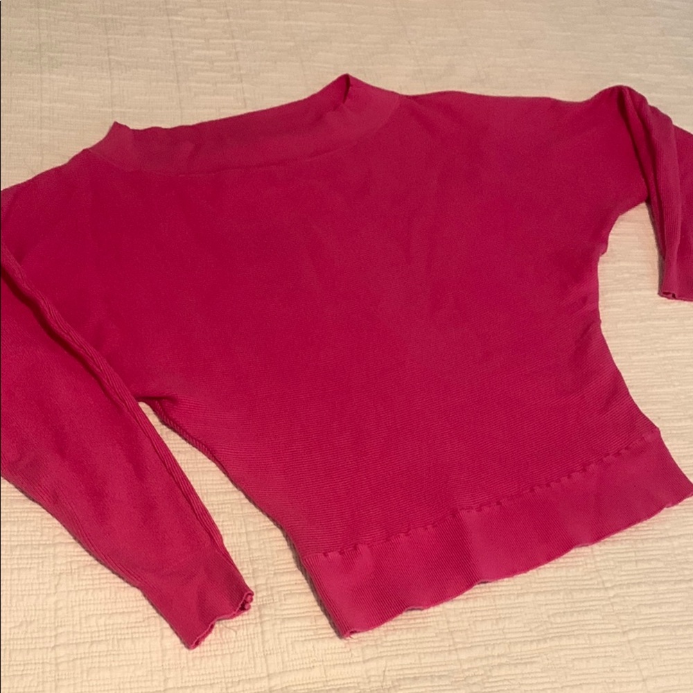 Eesome Fuchsia Knit Top